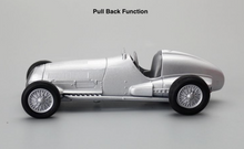 Load image into Gallery viewer, WELLY 1:36 Silver 1937 W123 Classic Racing Sports Model Diecast Toy Metal Car