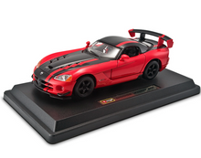 Load image into Gallery viewer, Bburago 1:24 Viper SRT10 ACR Racing Sports Model Toy Diecast Metal Car BN