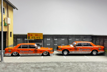 Load image into Gallery viewer, Master 1:64 Orange AMG 560SEL W126 VIP Sedan Sport Model Diecast Metal Car BN