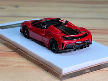 Load image into Gallery viewer, NEY 1:64 Red 488 Pista Convertible Racing Sport Model Diecast Resin Car New