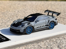 Load image into Gallery viewer, SOLO 1:64 Gray 2021 911 GT3 RS 992 Racing Sports Model Diecast Resin Car New
