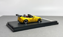 Load image into Gallery viewer, SW 1:64 JDM Yellow Miata MX5 Convertible Pandem Sport Model Diecast Metal Car