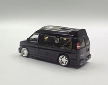 Load image into Gallery viewer, GOC 1:64 Black GMC Savana Cutaway Van MPV RV Model Diecast Metal Car New