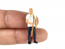 Load image into Gallery viewer, 1:64 Painted Figure Model Miniature Resin Diorama Sand Pool Billiards Balls Cue