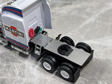Load image into Gallery viewer, Flame 1:64 Peterbilt King Hauler Trailer Truck Model Diecast Metal Car New Collection