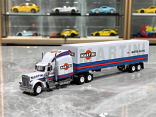Load image into Gallery viewer, Flame 1:64 Peterbilt King Hauler Trailer Truck Model Diecast Metal Car New Collection