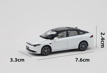 Load image into Gallery viewer, XCARTOY 1:64 White Xpeng P5 EV Sedan Sports Model Diecast Metal Car New Collection