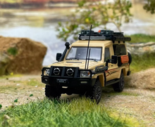 Load image into Gallery viewer, Autobots 1:64 Decal Yellow Land Cruiser J70 LC78 ORV Model Diecast Metal Car