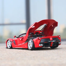Load image into Gallery viewer, Bburago 1:24 Red Laferrari Aperta Racing Sports Model Toy Diecast Metal Car