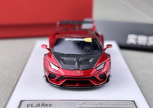 Load image into Gallery viewer, 1:64 Flame Red Huracan GT LP610 LBWK Racing Sports Model Diecast Resin Car New Collection