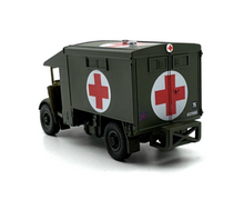 Load image into Gallery viewer, 1:76 Military Army Green K2 Ambulance Truck Vintage Model Diecast Metal Car