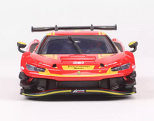 Load image into Gallery viewer, Bburago 1:43 Red 296 GT3 #71 Racing Sports Model Diecast Metal Car Box New