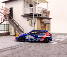 Load image into Gallery viewer, Inno 1:64 Blue JDM Civic Type R EK9 NO GOOD Racing Model Diecast Metal Car New