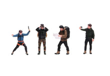 Load image into Gallery viewer, 1:64 Painted Figure Model Miniature Resin Diorama Sand Climber Set Puppet Man