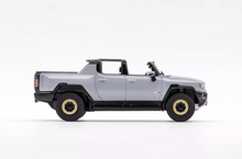Load image into Gallery viewer, GCD 1:64 Grey Hummer EV Pickup Truck Sports Model Diecast Metal Car New