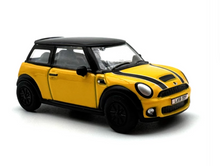 Load image into Gallery viewer, 1:76 Yellow New Mini Copper Sports Model Diecast Metal Car New Collection