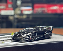 Load image into Gallery viewer, Minigt 1:64 Black Murcielago GT EVO LB Sports Model Diecast Metal Car New Collection