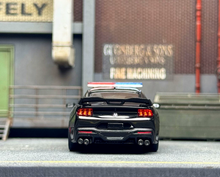 Load image into Gallery viewer, CM 1:64 Mustang Dark Horse Police Coupe Sports Model Diecast Metal Car New Collection