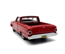 Load image into Gallery viewer, 1:87 1960 Red Falcon Ranchero Pickup Truck Model Diecast Metal Car New Collection