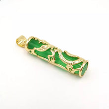 Load image into Gallery viewer, Nature Jade Phoenix Pendant Necklace Gift Jewelry charm Blessing Lucky Fortune c