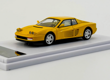 Load image into Gallery viewer, XF 1:64 Yellow Testarossa F110 Racing Sports Diecast Model Metal Car New Collection
