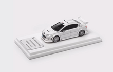 Load image into Gallery viewer, MK 1:64 White 407 Taxi Sedam Sports Model Diecast Resin Car New Collection