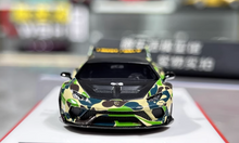 Load image into Gallery viewer, 1:64 Green Camo LP610 Huracan GT Sports Model Diecast Resin Car New Collection