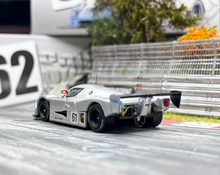 Load image into Gallery viewer, YS 1:64 Silver C9 #61 Racing Sports Model Diecast Metal Car New Collection