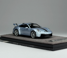 Load image into Gallery viewer, ZJWJ 1:64 Ice Blue 911 GT3 Sports Model Diecast Resin Car New Collection