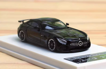 Load image into Gallery viewer, MJ 1:64 Black AMG GTR Coupe Super Racing Sport Model Diecast Metal Car New Collection