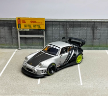 Load image into Gallery viewer, DCM 1:64 RWB 964 Widebody Racing Sports Model Diecast Metal Car