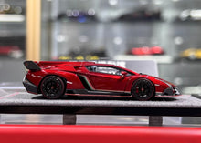 Load image into Gallery viewer, DMH 1:64 Red Veneno Super Racing Sports Model Diecast Resin Car New Collection