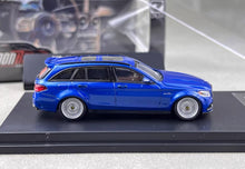 Load image into Gallery viewer, DCM 1:64 Blue VIP C63S AMG S205 Wagon Touring Sports Model Diecast Metal Car