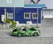 Load image into Gallery viewer, ZF 1:64 300SL W198 Camo Classic Sports Model Diecast Metal Car New