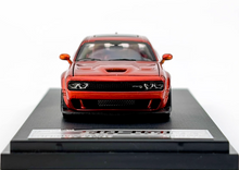 Load image into Gallery viewer, SH 1:64 Metal Orange SRT Hellcat Muscle Sports Model Diecast Metal Car New Collection