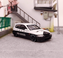 Load image into Gallery viewer, SW 1:64 JDM Police EG6 Civic R Hatchback Sports Model Diecast Metal Car New