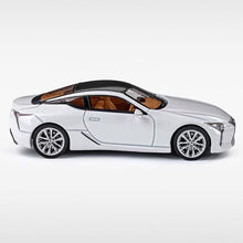 Load image into Gallery viewer, Masdi 1:64 2023 White LC500h Coupe Sports Model Diecast Metal Car New Collection
