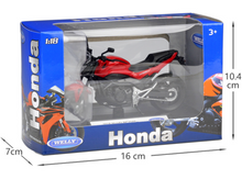 Load image into Gallery viewer, WELLY 1:18 2018 NC705S Racing Sports Model Diecast Metal Motorcycle