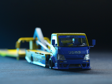 Load image into Gallery viewer, MT 1:64 Spoon Custom Tow Truck Flatbed Trailer Model Toy Diecast Metal Car BN