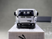 Load image into Gallery viewer, MT 1:64 White Pandem H300 Flatbed Tow Truck Custom Model Diecast Metal Car BN