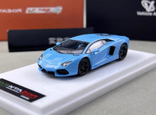 Load image into Gallery viewer, VA 1:64 Blue Aventador LP700-4 Sports Model Diecast Metal Car New Collection
