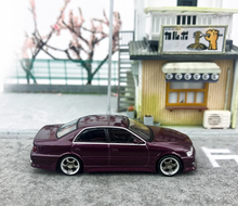 Load image into Gallery viewer, Tarmac 1:64 JDM Purple Chaser JZX100 VERTEX Sports Model Diecast Metal Car New