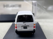 Load image into Gallery viewer, Model1 1:64 White Hiace Delivery Mini Van MK4 H100 Model Diecast Metal Car New Collection