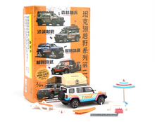 Load image into Gallery viewer, XCARTOYS 1:64 Tank 300 Roof Tent Camp Sports ORV SUV Model Diecast Metal Car