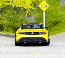 Load image into Gallery viewer, MINIGT 1:64 Yellow Nissan Z LB #24 Coupe Sports Model Diecast Metal Car New Collection