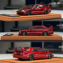 Load image into Gallery viewer, Deepmaker 1:64 Red 190E EVOII Widebody Sports Model Diecast Resin Car New Collection
