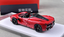 Load image into Gallery viewer, SB 1:64 Red LaFerrari F150 Convertible Sports Model Diecast Metal Car New Collection