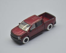 Load image into Gallery viewer, AW 1:64 Wine Red 2020 Silverado Pickup Truck Sport Model Diecast Metal Car New Collection