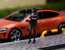 Load image into Gallery viewer, 1:64 Painted Figure Model Miniature Resin Diorama Toy Sand Office Lady Suit Sexy