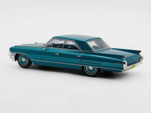 Load image into Gallery viewer, MK 1:64 Blue HEC Scene 1962 Deville Muscle Sedan Model Diecast Metal Car New Collection
